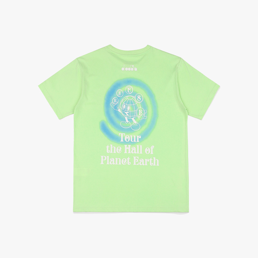 2030 지구의 날 글로보 반팔티셔츠 NEON GREEN